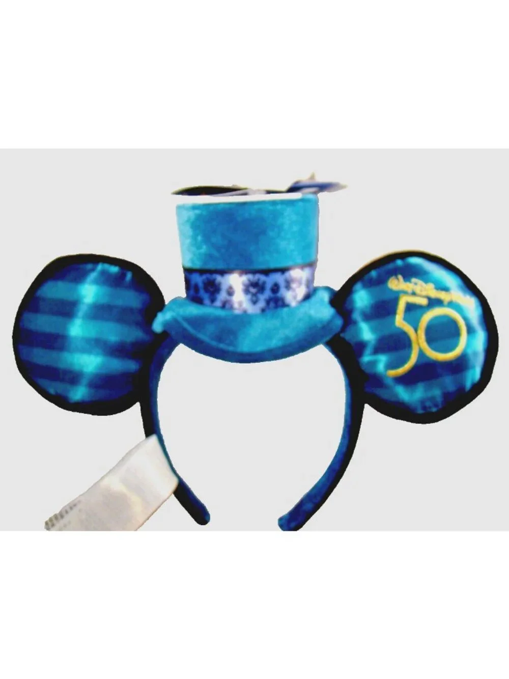 Disney Parks Ears Haunted Mansion Ear Headband Main Attraction Mickey WDW 50th